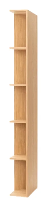 Узкий стеллаж Модуль из дуба